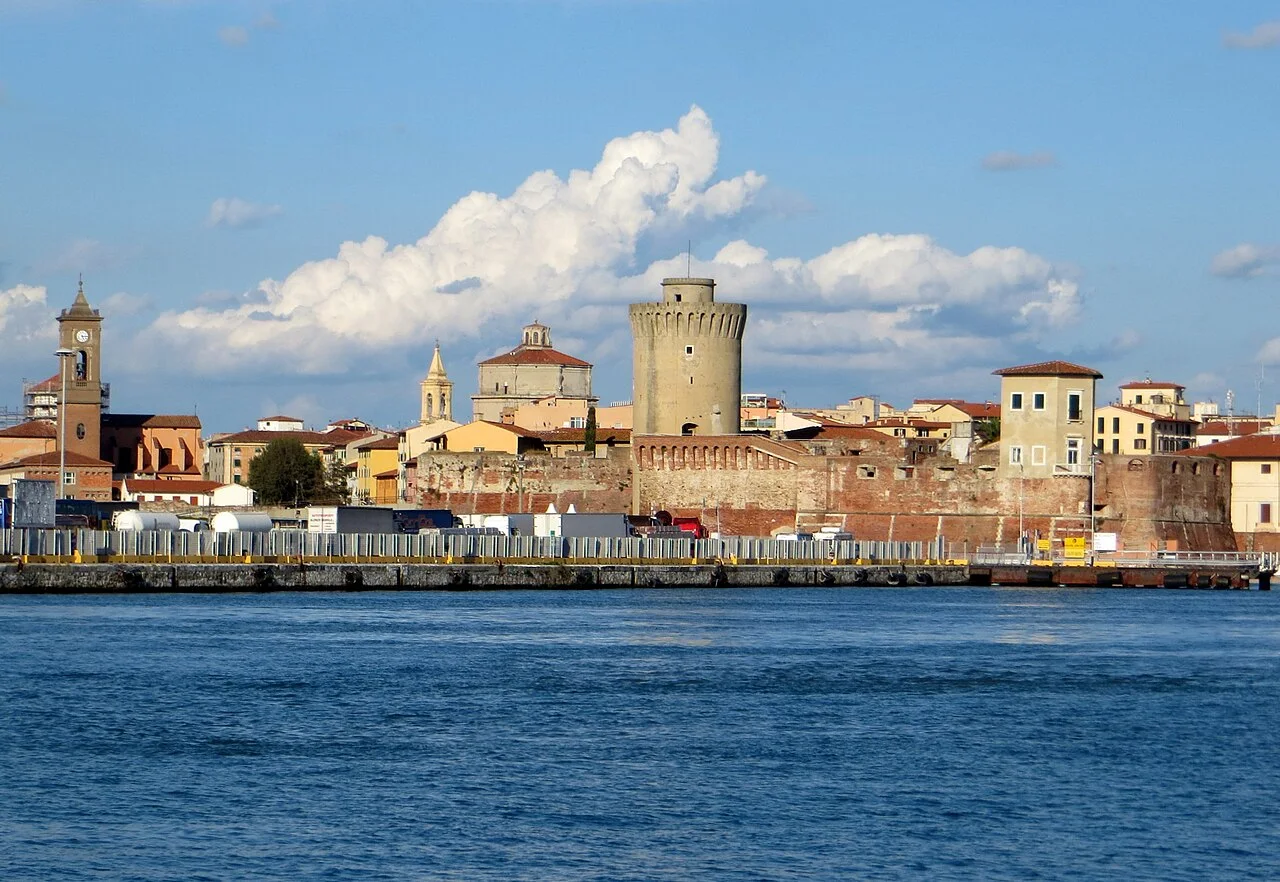 Veduta di Livorno