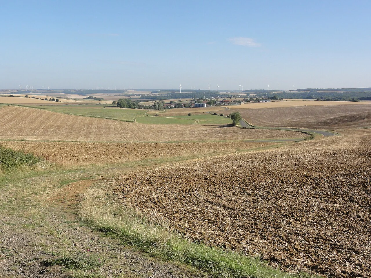 A view of Han-devant-Pierrepont, Lorraine