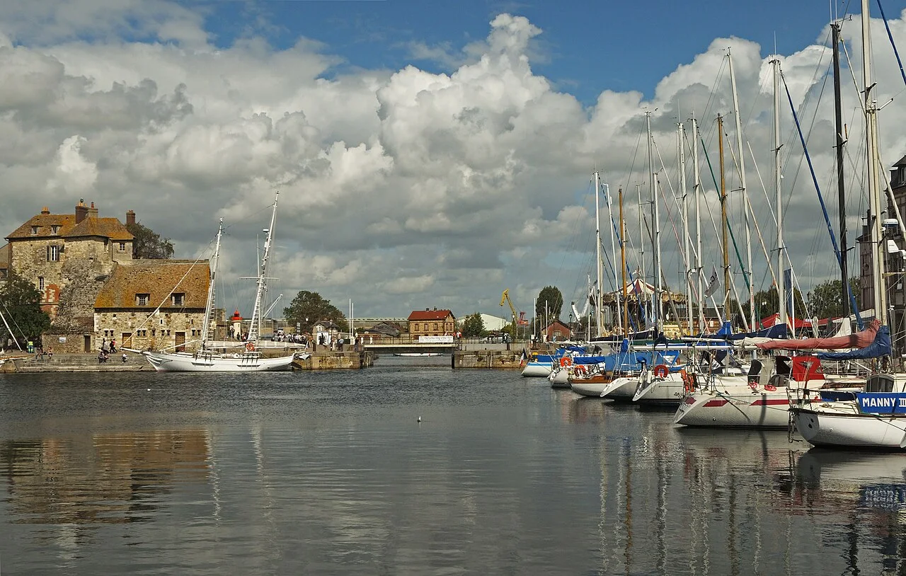 Veduta di Honfleur, Normandie