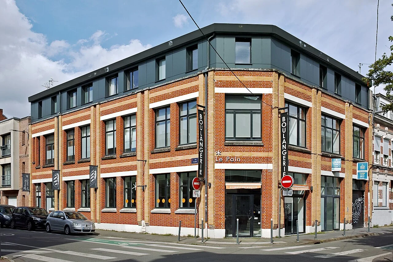 Veduta di Rue d’Alger, Lille