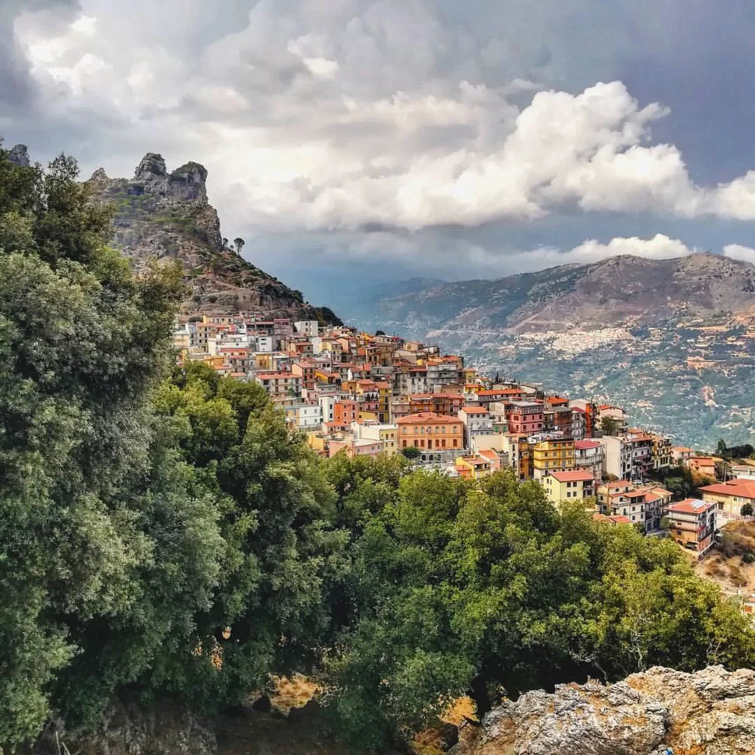 Veduta di Ulassai, Ogliastra