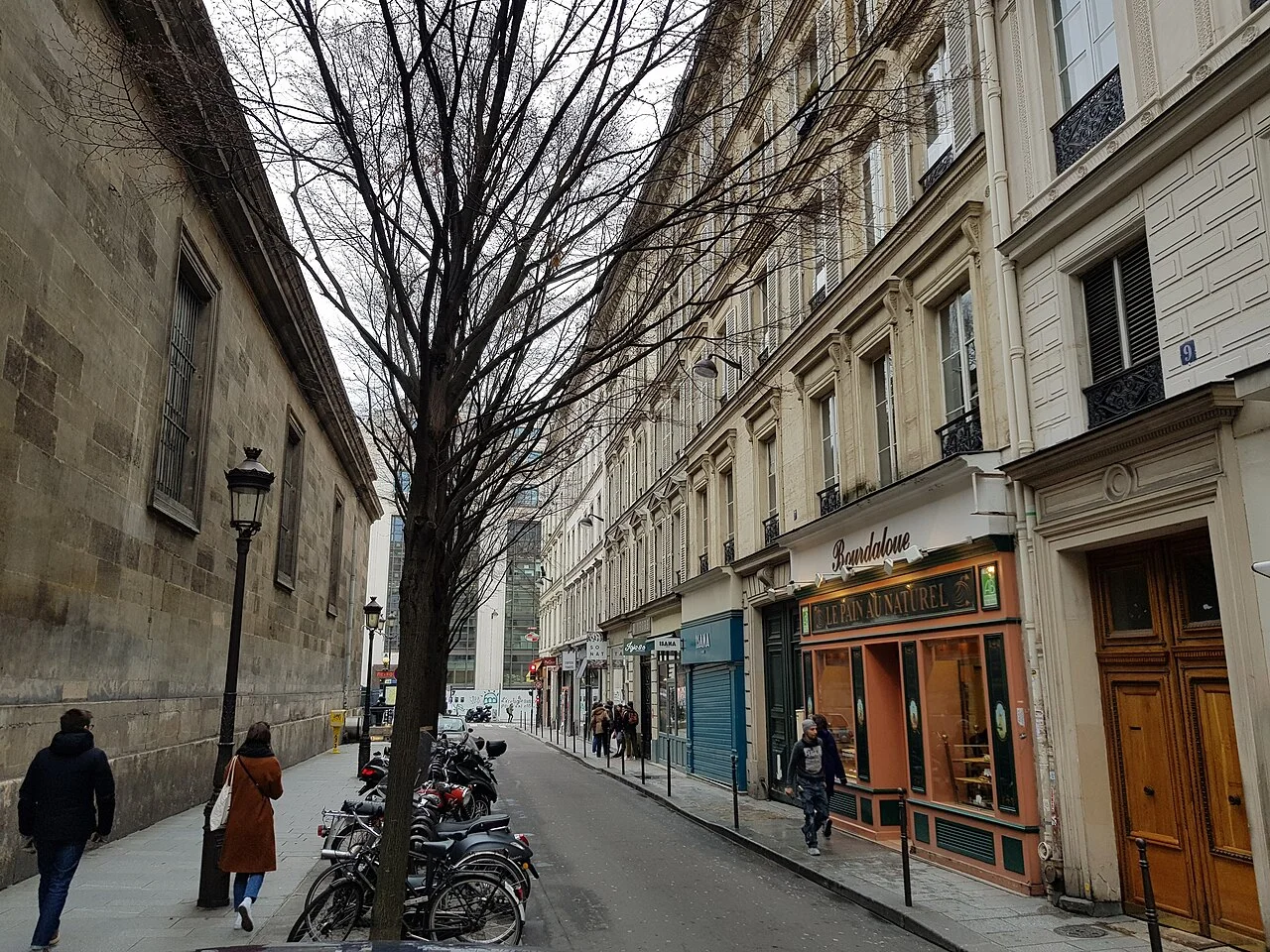 Veduta di Rue Bourdaloue, Paris