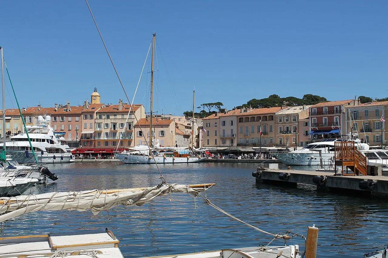 Veduta di Vieux-Port, Saint-Tropez
