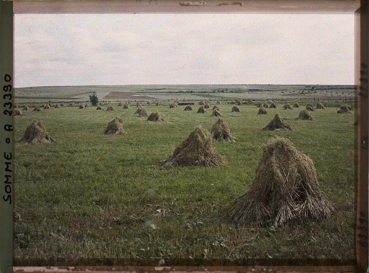 A view of Barleux, Somme · 1920