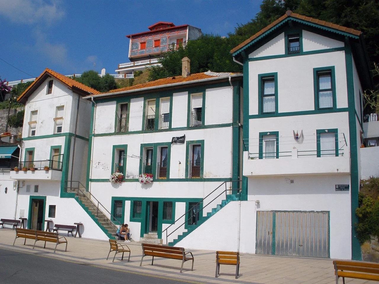A view of Puerto Viejo de Algorta, Getxo