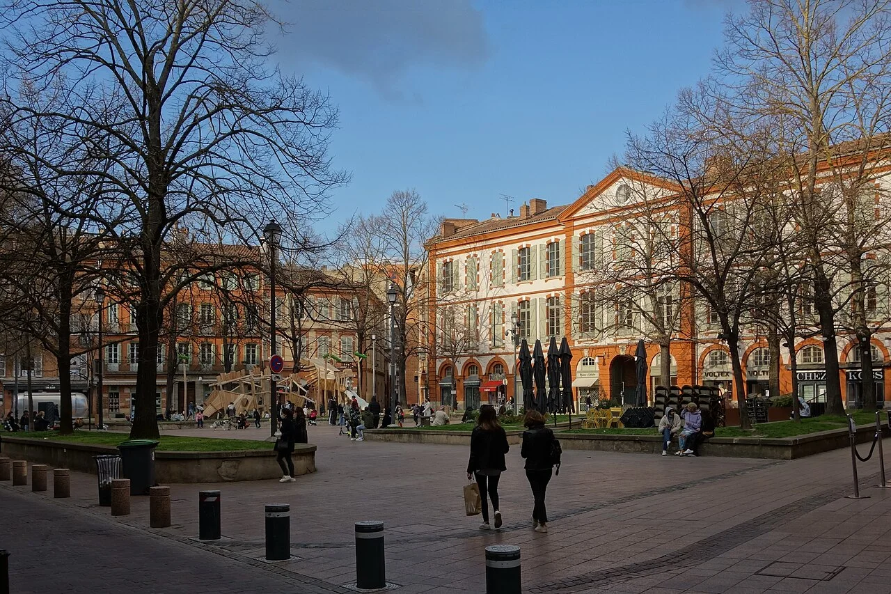 Veduta di Place Saint-Georges, Toulouse