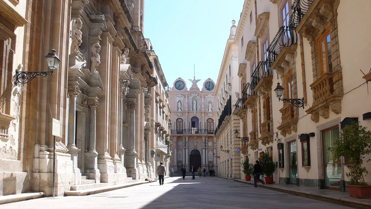 Veduta di Trapani